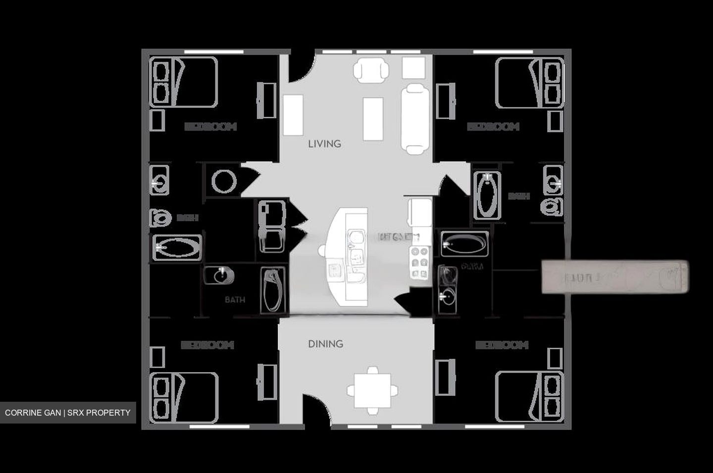 Blk 120 MARSILING RISE (Woodlands), HDB 4 Rooms #463218941
